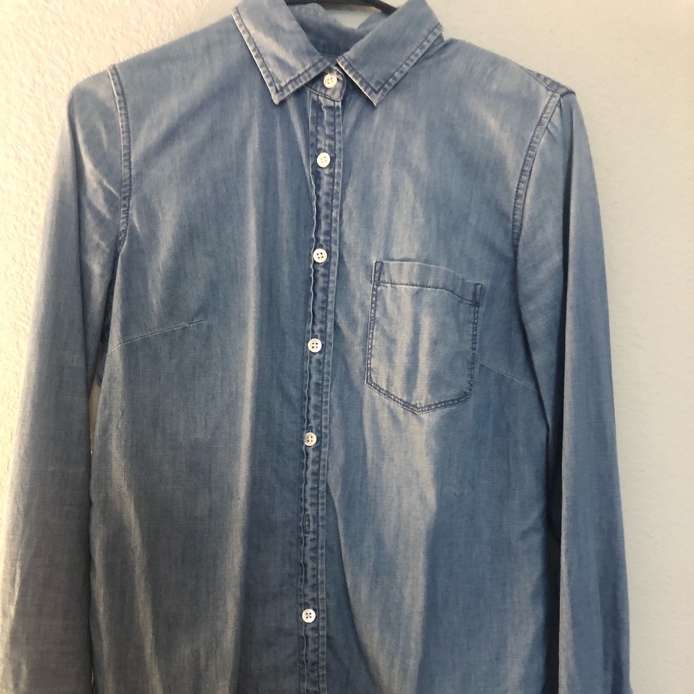 Jcrew chambray shirt
